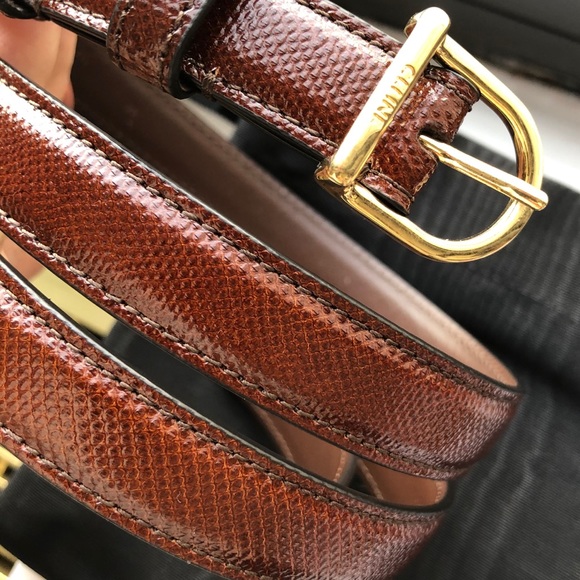 Brand New Celine Exotic Karung “6” Belt - Picture 9 of 15